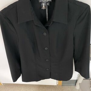 Peace of Cloth Women's Classic Black Blazer
